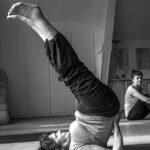Femme pratiquant le Yoga à Porrentruy